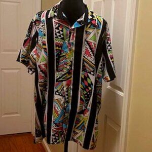 Vintage Fresh Prince of Bel Air Button-down. Large